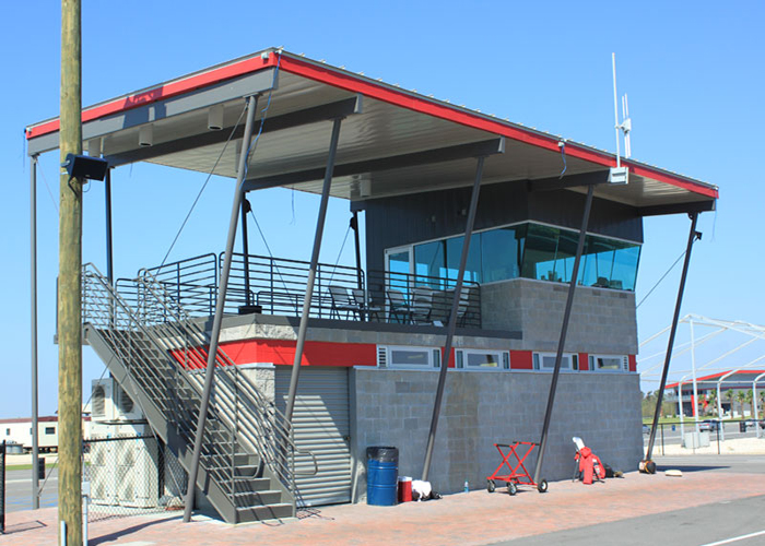 NOLA Motorsports Park, Control Building